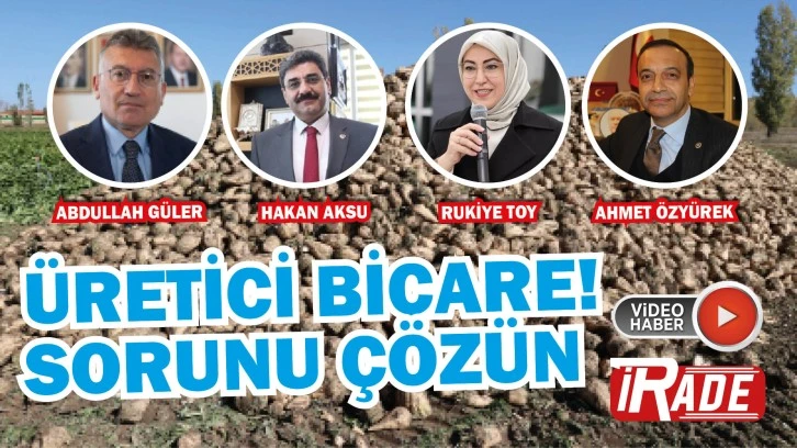 SİVAS'TA ÜRETİCİ BİÇARE! SORUNU ÇÖZÜN