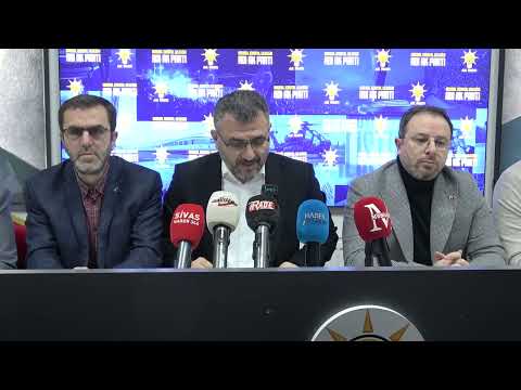 AK Parti Sivas İl Başkanı Tanrıverdi: AK Parti Mazlumların Gür Sesi Oldu!