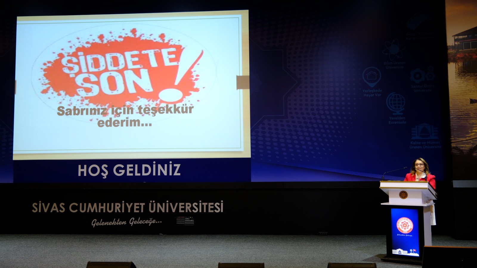 “Şiddetin Her Türlüsüne Hayır” Dediler 