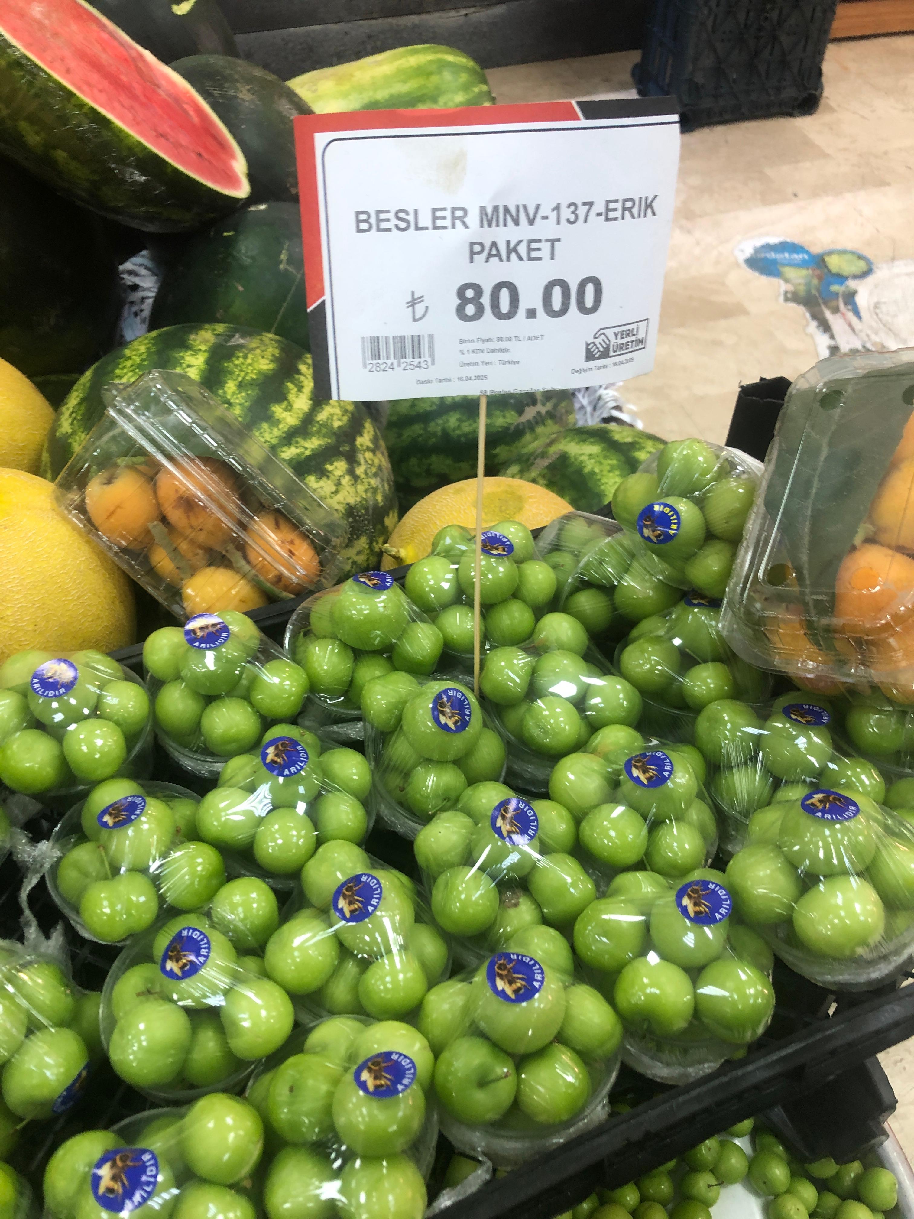Sivas’ta Erik Tezgahlarda… Tanesi 8 Lira