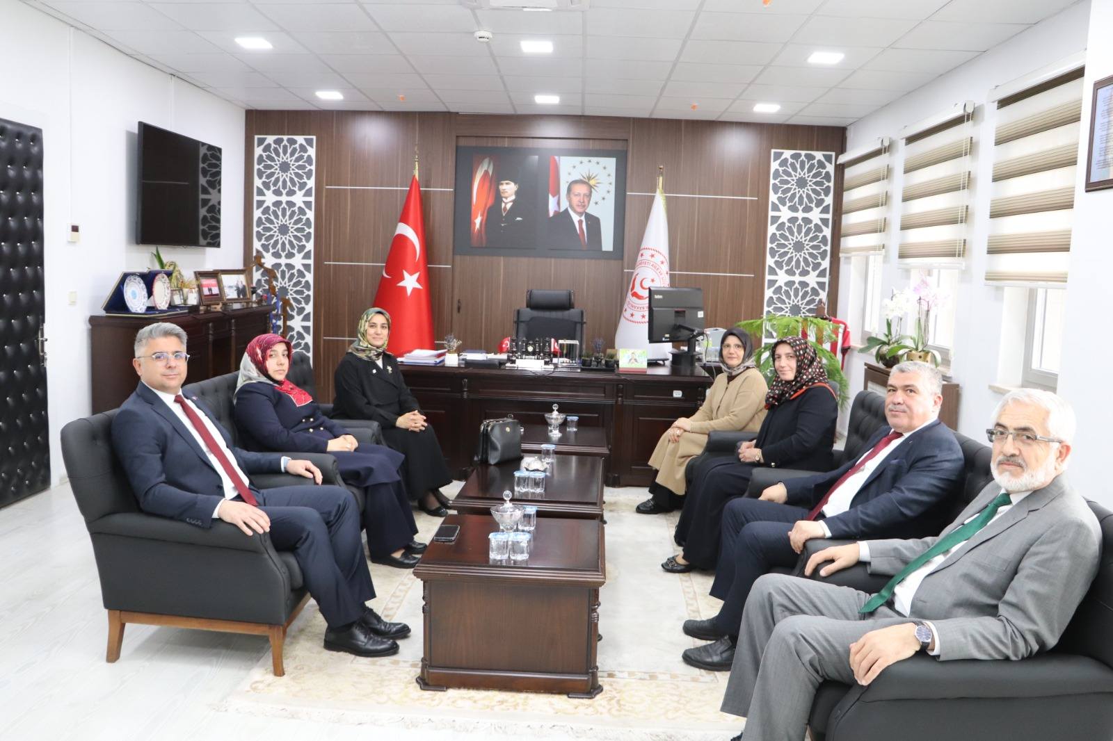Diyanet Başkanlık Müşaviri, Sivas Müftüsünden Brifing Aldı 