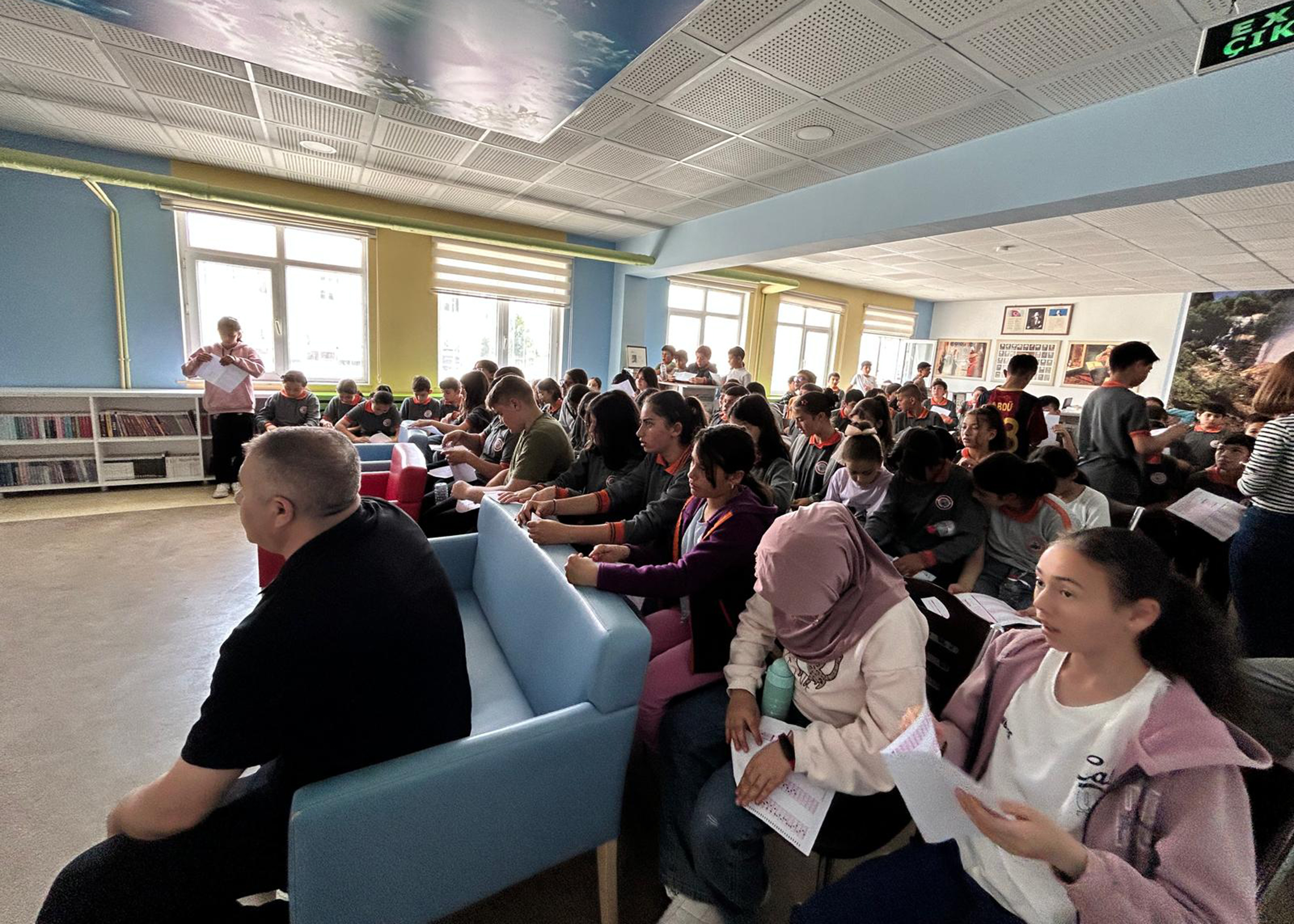 Gemerek'te bilim söyleşisi programı düzenlendi