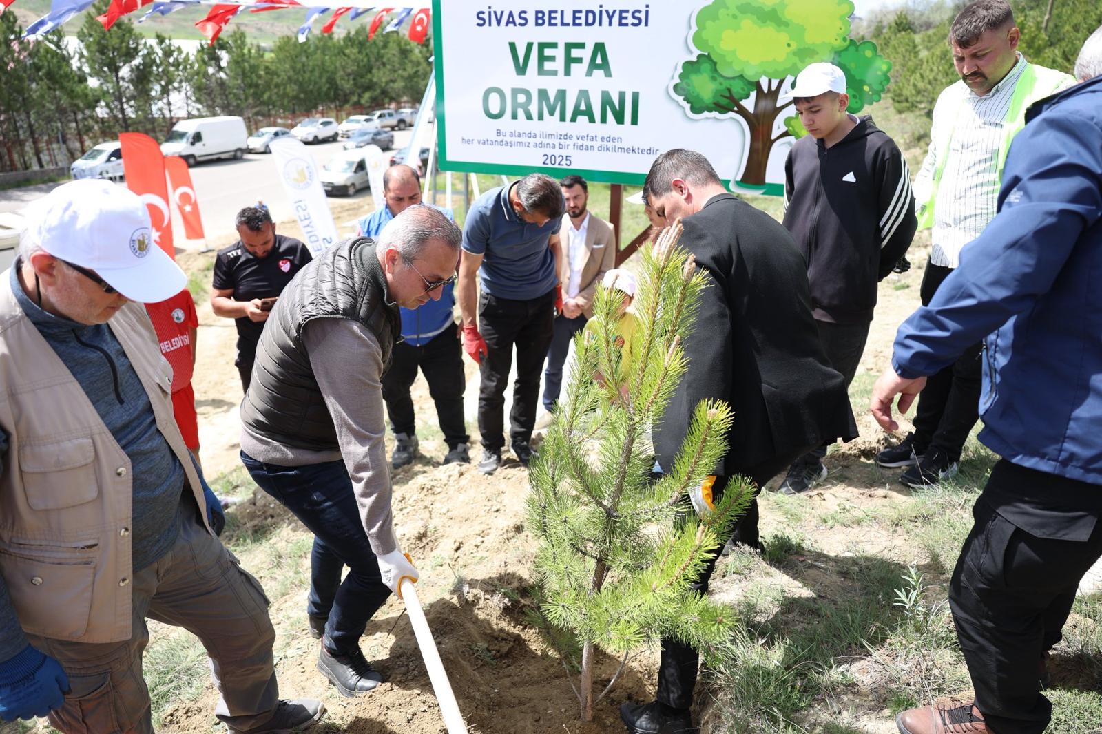 Sivas'ta vefat eden 535 kişinin adı burada yaşatılacak! 