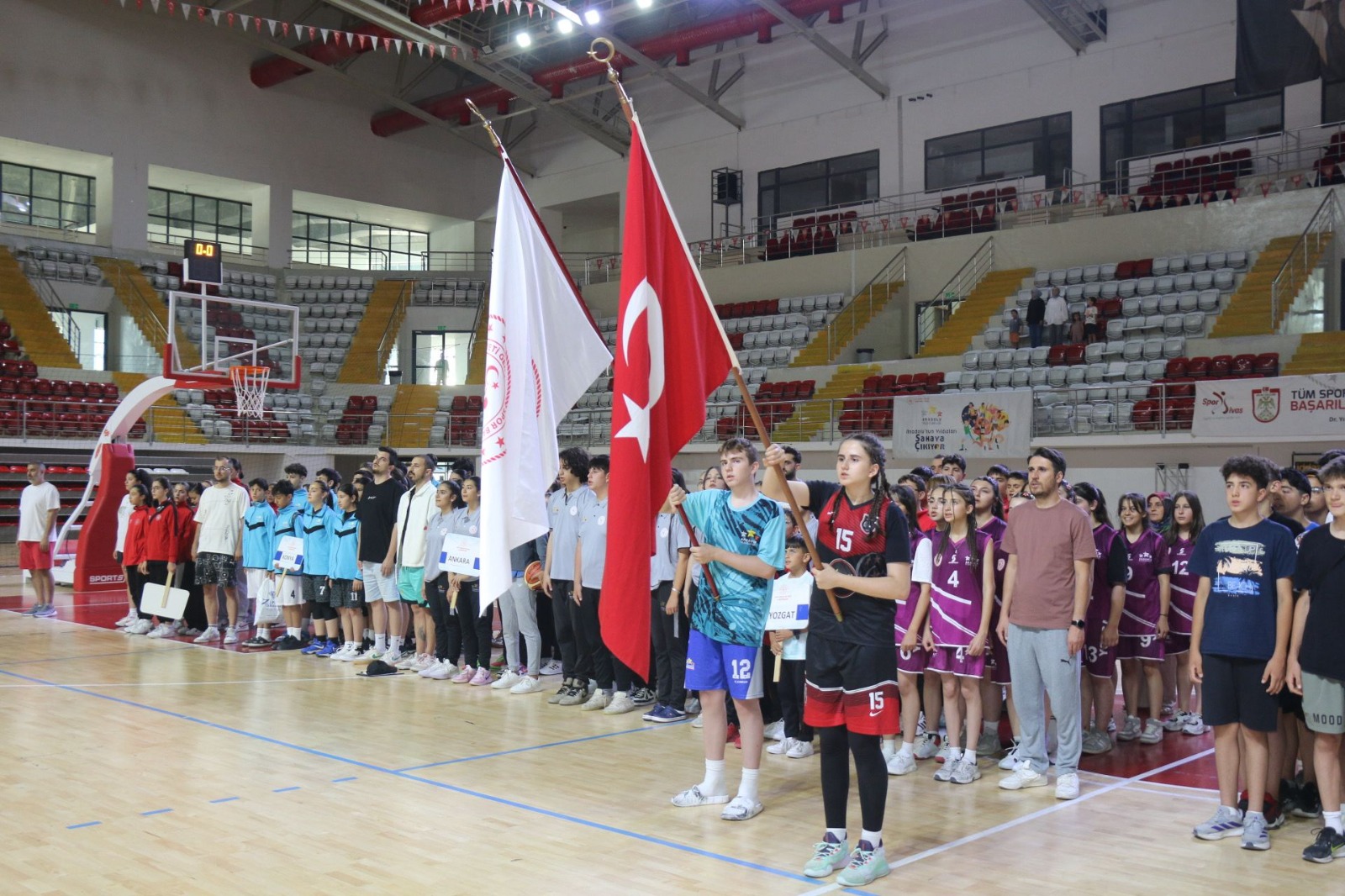 Sivas'ta Analig Basketbol Heyecanı Başladı-1