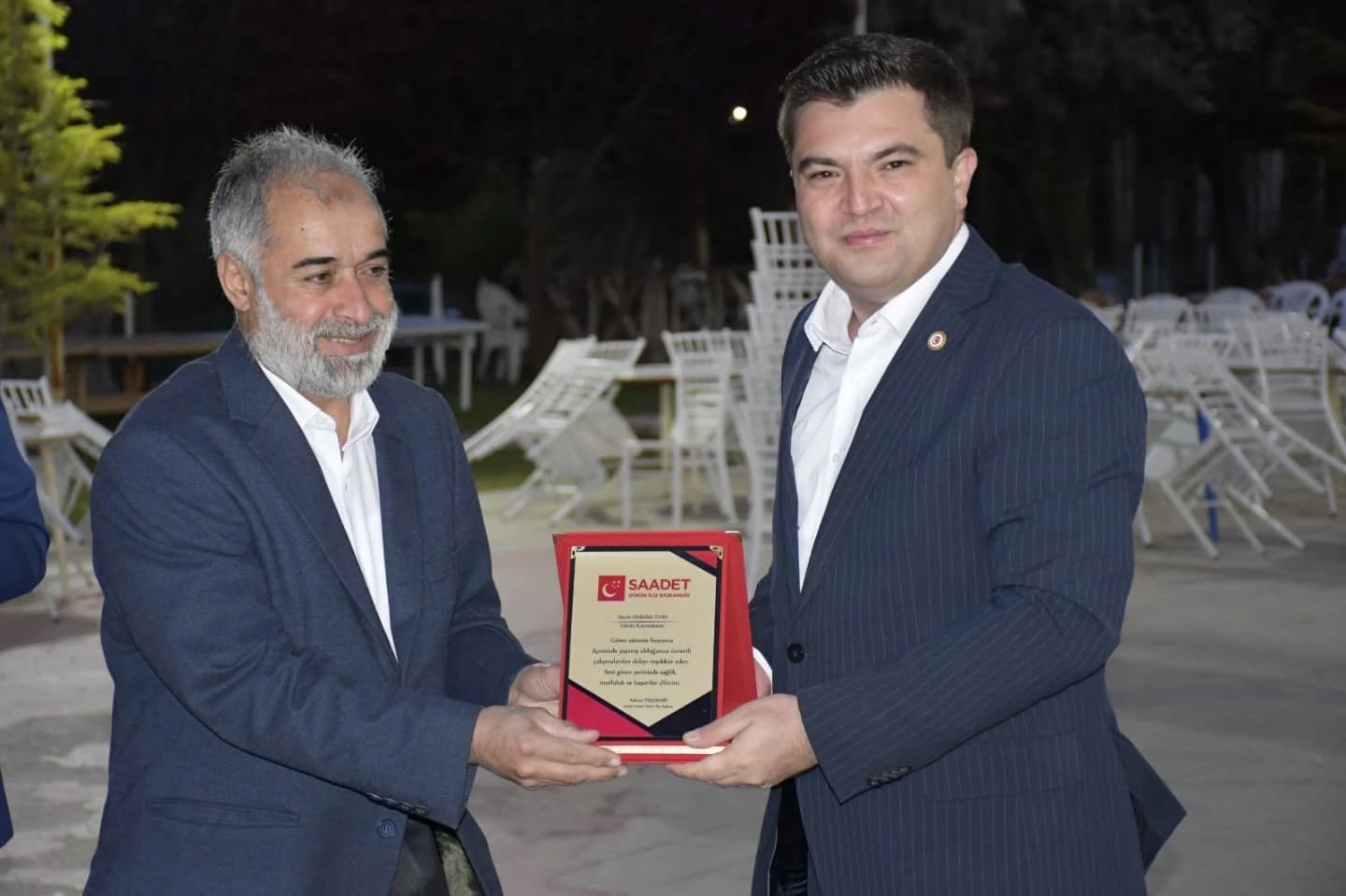 Kaymakam Sarı, Gürün’e veda etti-1