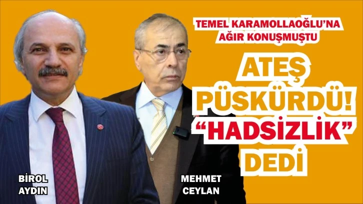 Saadet Partisi Sözcüsü Aydın, Sivas Belediye Başkan Adayı Ceylan'a Ateş Püskürdü! "Hadsizlik" Dedi 