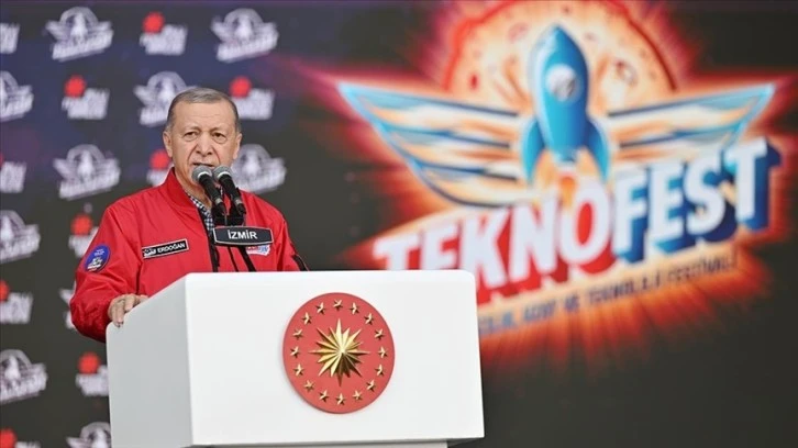 Cumhurbaşkanı Erdoğan TEKNOFEST'te 