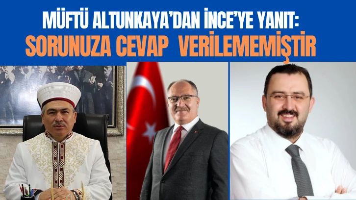 DEVA Partisi Sivas Belediye Başkan Adayı İnce'nin Ücretsiz Otobüs Sorusuna Müftüden Yanıt: Cevap Verilememiştir! 