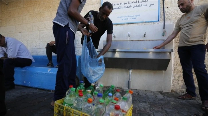 İsrail Gazze'nin Suyunu Kesti; 600 Bin İnsan Susuz Kaldı 