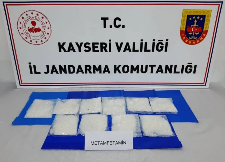 Kayseri'de 1 Kilo Uyuşturucu Yakalandı