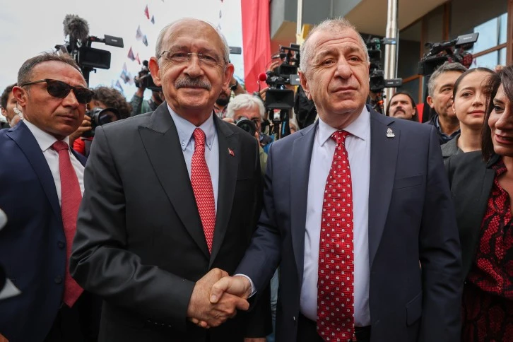 Kılıçdaroğlu'ndan, Zafer Partisi Genel Başkanı Özdağ’a Ziyaret