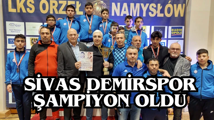 Sivas Demirspor Şampiyon Oldu