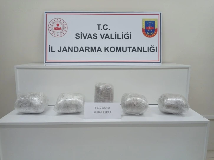Sivas'ta Uyuşturucu Operasyonu 
