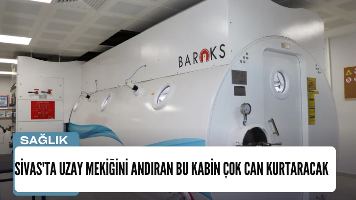 Sivas'ta Uzay Mekiğini Andıran Bu Kabin Çok Can Kurtaracak