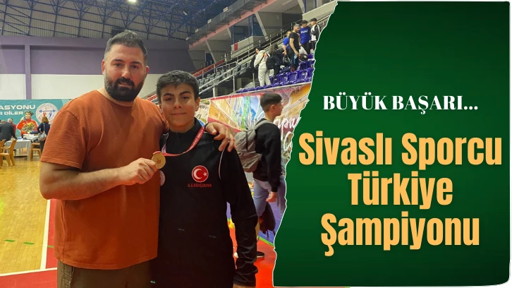 Sivaslı Sporcu Türkiye Şampiyonu