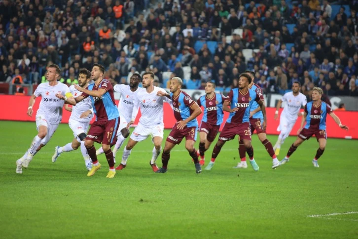 Sivasspor ile Trabzonspor 34. randevuda
