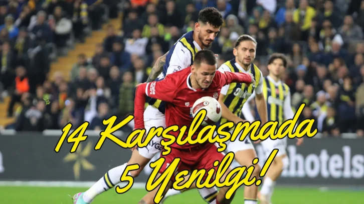 Sivasspor, Ligde 14 Karşılaşmada 5 Yenilgi Aldı 