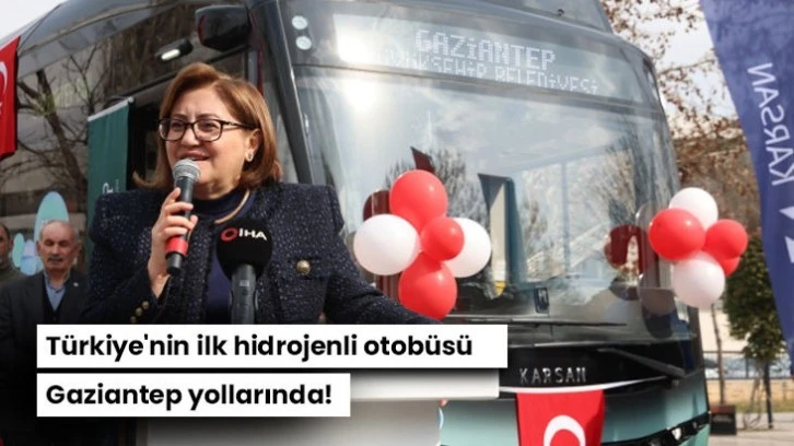 Türkiye'nin İlk Hidrojenli Otobüsü Yollarda!