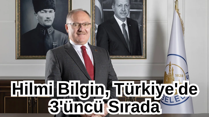 Hilmi Bilgin, Türkiye'de 3'üncü Sırada 