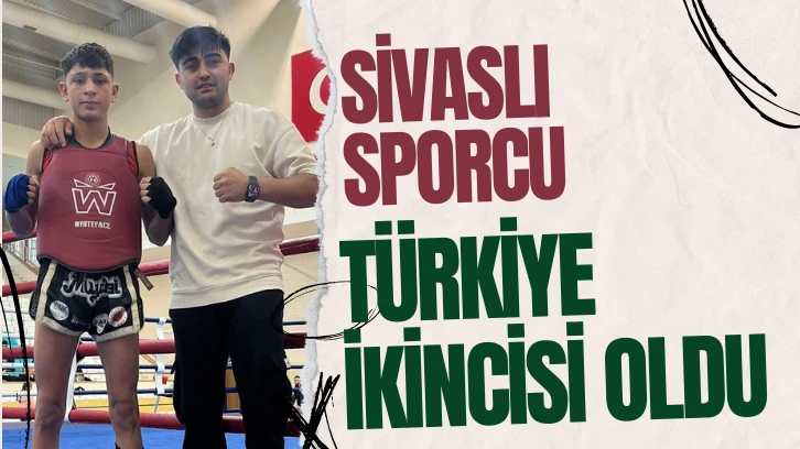 Sivaslı Sporcu Türkiye İkincisi Oldu