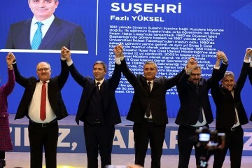 AK Parti'nin Sivas'taki Belediye Başkan Adayları Tanıttı