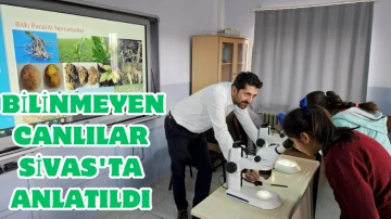 Bilinmeyen Canlılar Sivas'ta Anlatıldı 