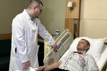 Bulgar Hasta Türkiye'de Sağlığına Kavuştu