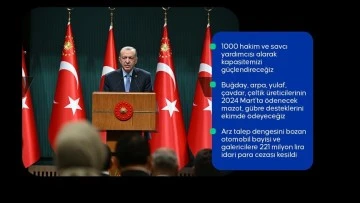 Cumhurbaşkanı Erdoğan'dan Kabine Sonrası  Önemli Açıklamalar 