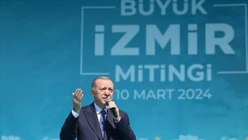 Cumhurbaşkanı Erdoğan İzmir Mitinginde Konuştu  