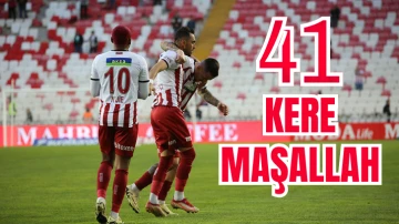 Ems Yapı Sivasspor’a 41 Kere Maşallah