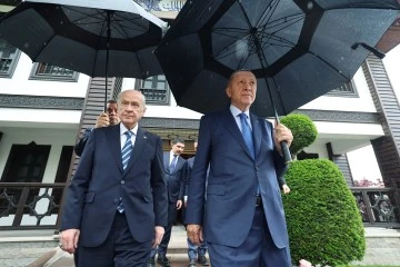 Erdoğan, MHP Lideri Bahçeli’yi Ziyaret Etti