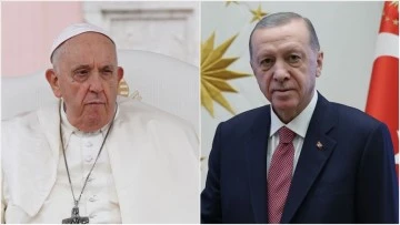 Erdoğan Papa Franciscus İle Görüştü