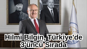 Hilmi Bilgin, Türkiye'de 3'üncü Sırada 