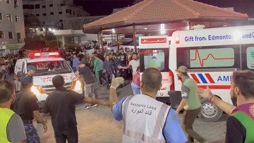 İsrail Gazze'deki Hastaneyi Bombaladı; 500 Kişi Öldü 