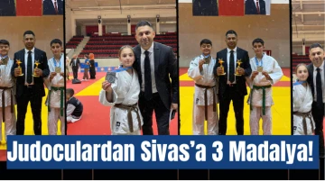 Judoculardan Sivas’a 3 Madalya! 