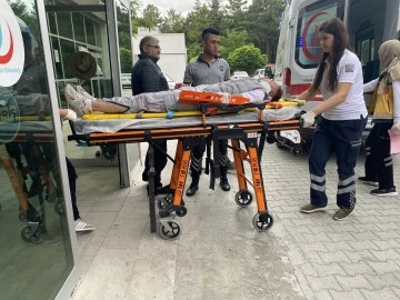 Kamyonla Çarpışan Bisiklet Sürücüsü Yaralandı