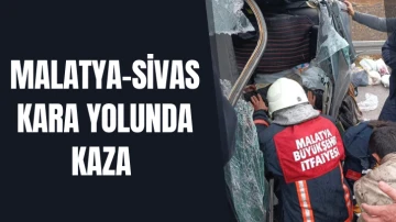 Malatya- Sivas Kara Yolunda Kaza 