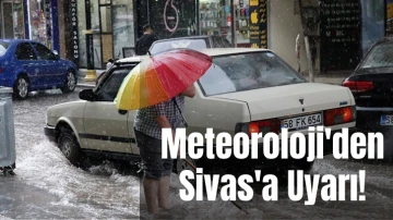 Meteoroloji'den Sivas'a Uyarı! 