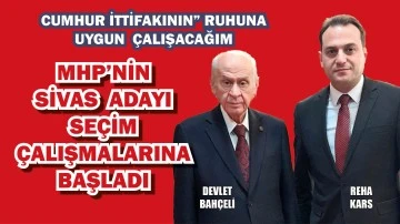MHP’nin Sivas Adayı Seçim Çalışmalarına Başladı