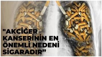 &quot;Akciğer Kanserinin En Önemli Nedeni Sigaradır”