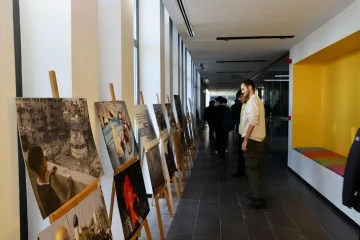SBTÜ’de “Filistin”  Sergisi Açıldı