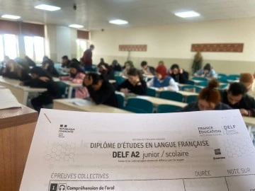 SCÜ’de  DELF Sınavı