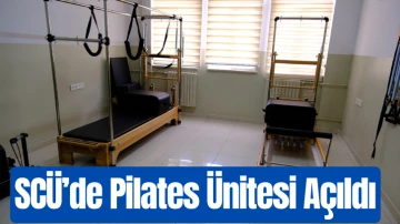 SCÜ’de Pilates Ünitesi Açıldı