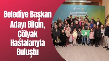 Sivas Belediye Başkan Adayı Bilgin, Çölyak Hastalarıyla Buluştu 