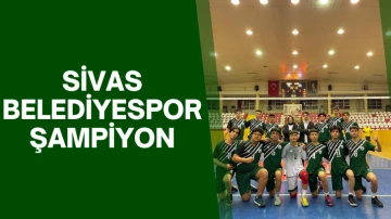 Sivas Belediyespor Şampiyon