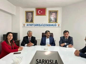Sivas Milletvekili Aksu Şarkışla’da Halkı Dinledi