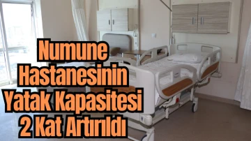 Sivas Numune Hastanesinin Palyatif Bakım Ünitesinin Yatak Kapasitesi İki Katına Çıkarıldı 