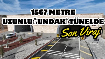 Sivas'ta 1567 Metre Uzunluğundaki Tünelde Son Viraj 
