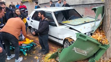 Sivas'ta Ehliyetsiz Sürücüler Kaza Yaptı 