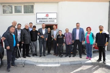 Sivas'ta Engelli Spor Kulüplerine Ziyaret 